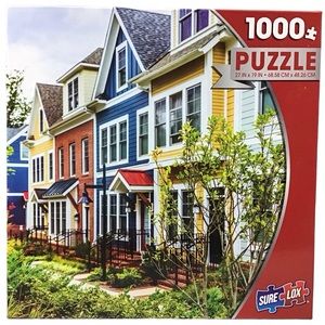 Sure Lox Jigsaw Puzzle Townhouses 1000 Pieces
